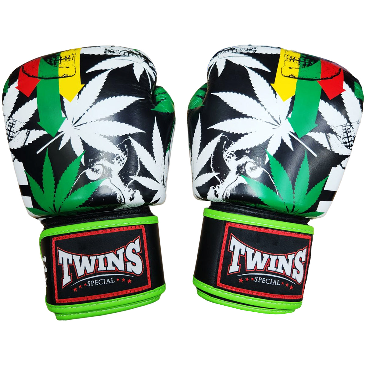 Boxing Gloves Twins Special FBGVL3-54 Grass Green Fancy