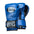 Boxing Gloves Cleto Reyes Hook Loop Blue (Leather)