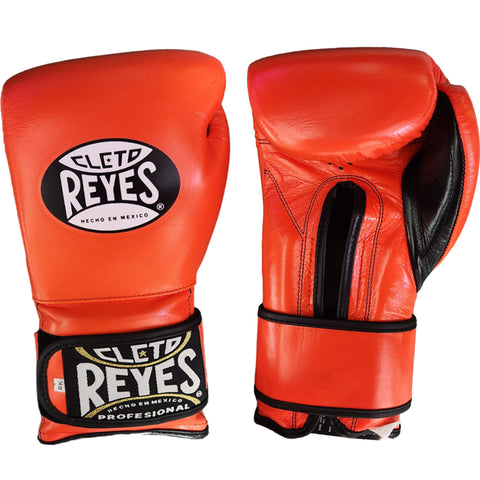 Boxing Gloves Cleto Reyes Hook Loop Orange New Tiger