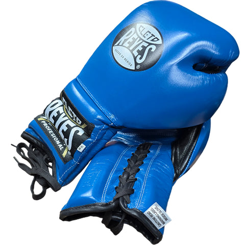 Boxing Gloves Cleto Reyes Traditional Lace-Up Blue