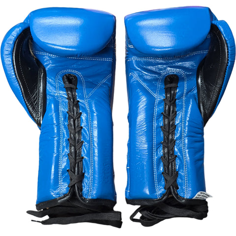 Boxing Gloves Cleto Reyes Traditional Lace-Up Blue