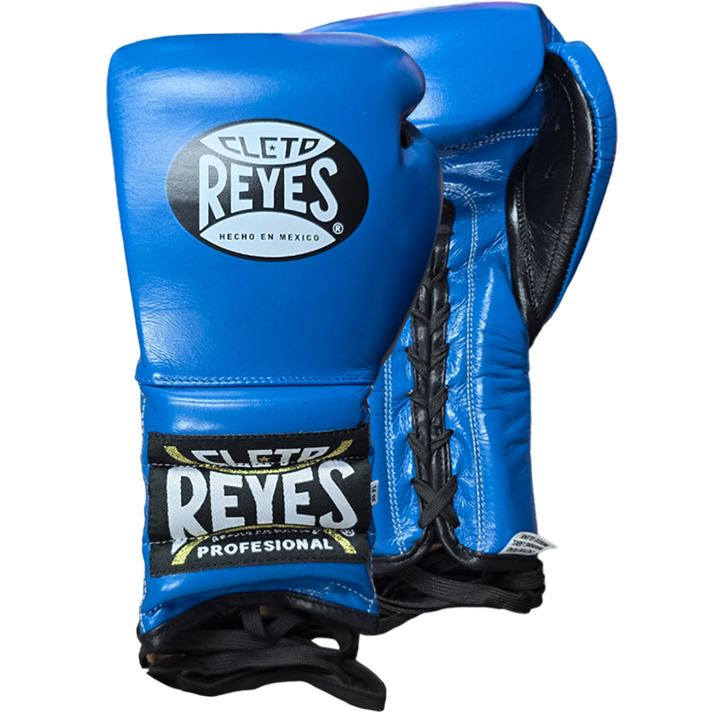 Boxing Gloves Cleto Reyes Traditional Lace-Up Blue – Fight Trade Store
