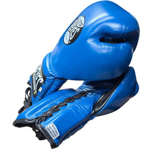 Boxing Gloves Cleto Reyes Traditional Lace-Up Blue