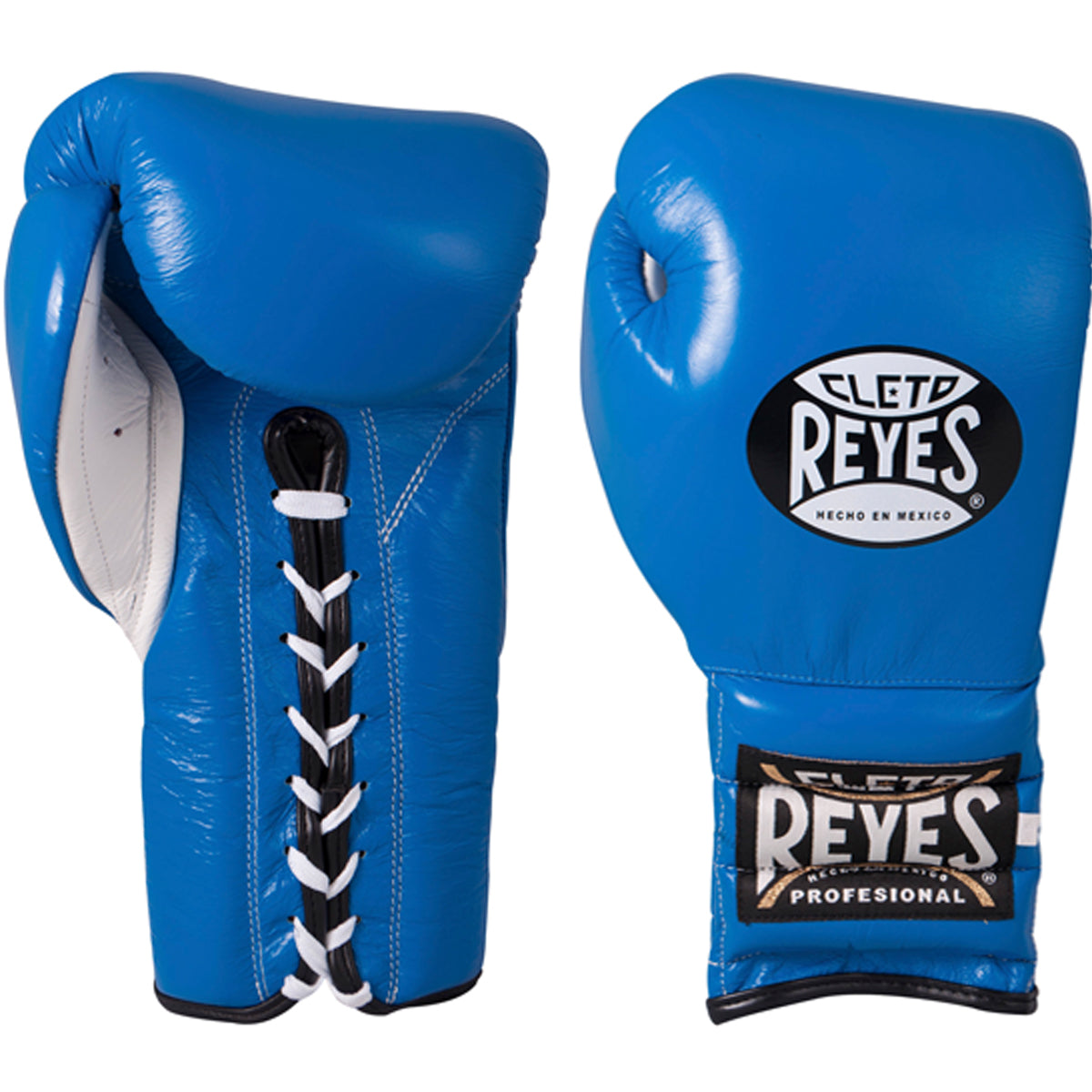 Boxing Gloves Cleto Reyes Traditional lace-up Blue (Free Shipping)