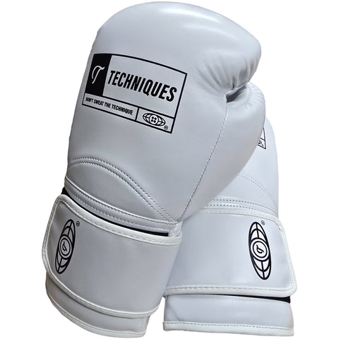 Boxing Gloves DST2 White Techniques Canada White