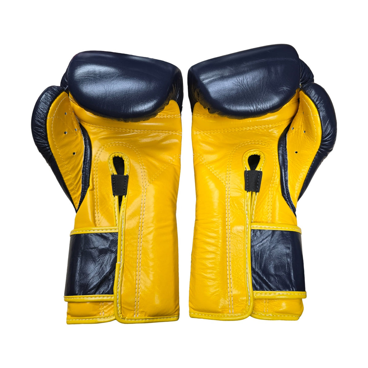 Fairtex BGV9 Boxing Gloves, Blue Yellow, view 3