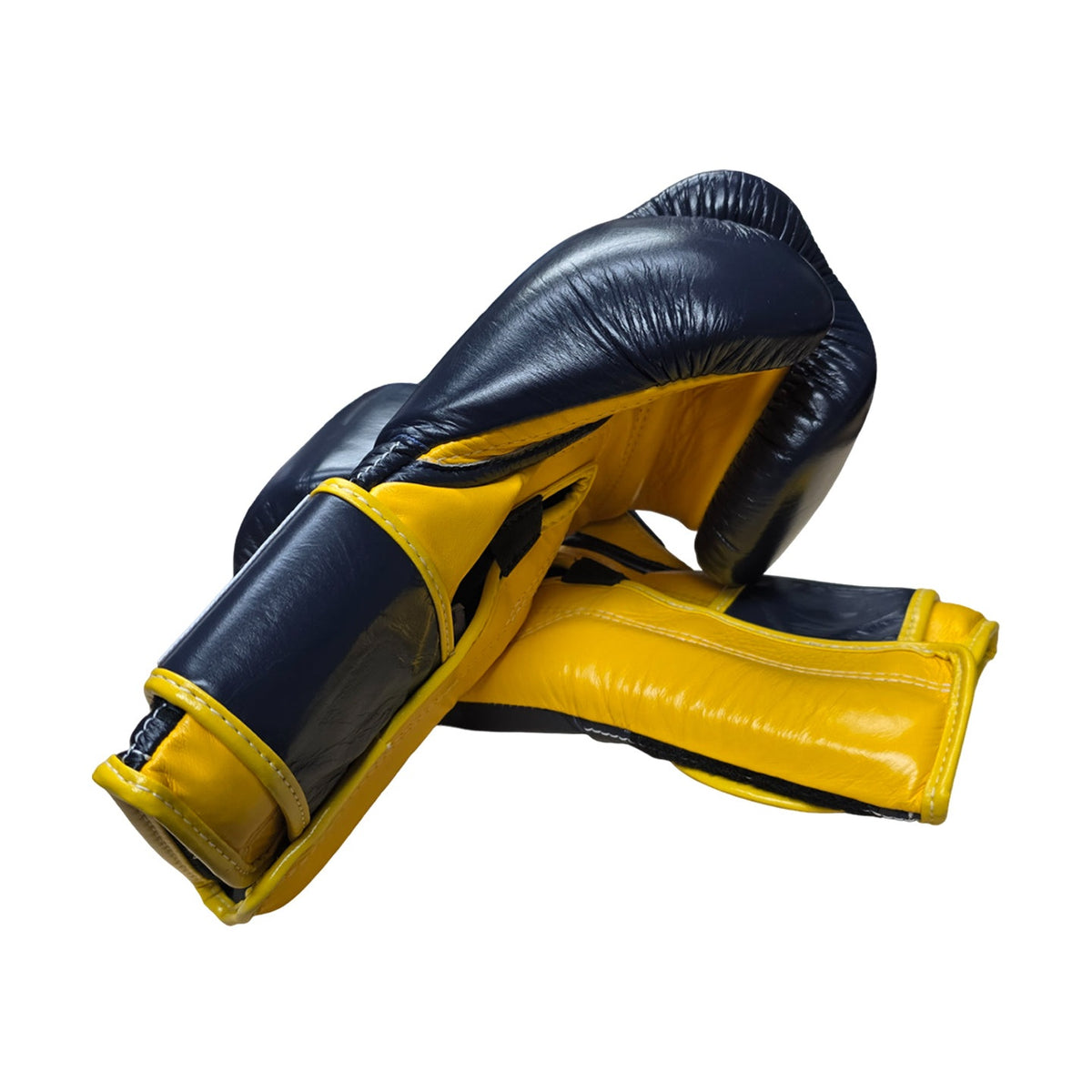Fairtex BGV9 Boxing Gloves, Blue Yellow, view 6