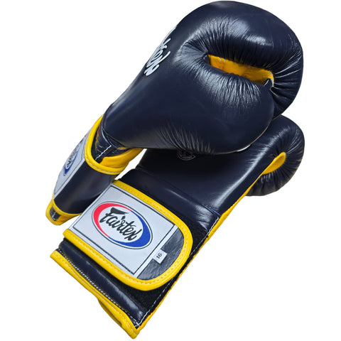 Boxing Gloves Fairtex BGV9 Blue Yellow