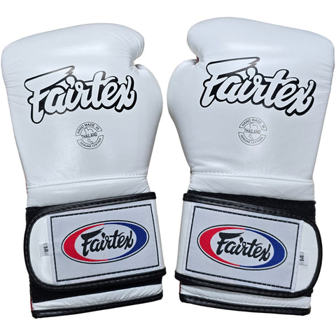 Boxing Gloves Fairtex BGV9 White Red