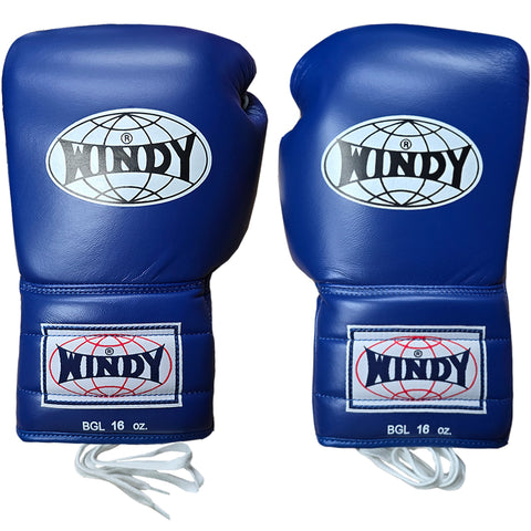 Boxing Gloves Lace-up Windy BGL Blue