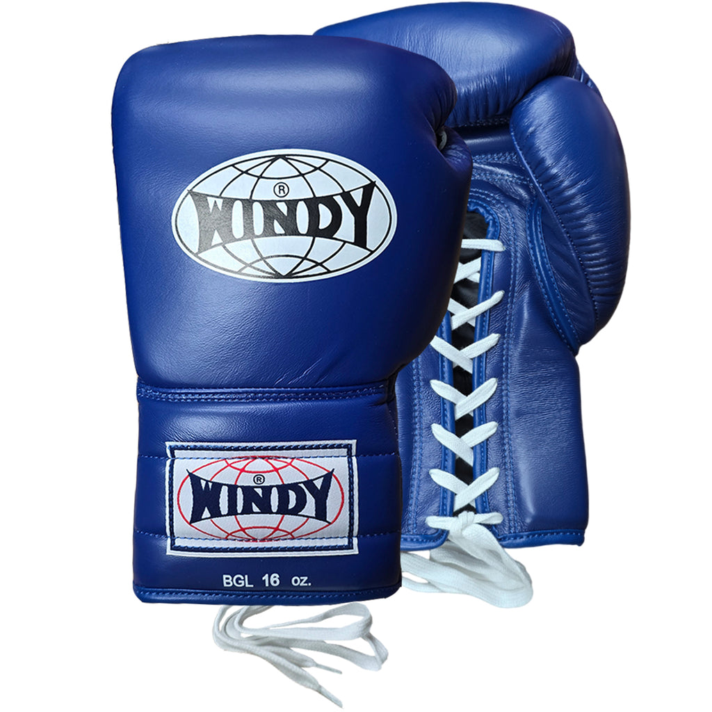 Boxing Gloves Lace-up Windy BGL Blue – Fight Trade Store