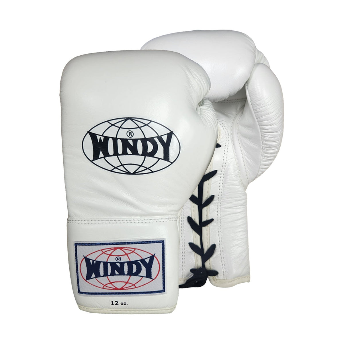Boxing Gloves Lace-up Windy BGL White