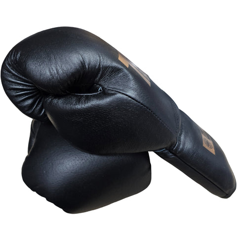 Boxing Gloves Professional TEC Lace-Up Techniques Canada Black