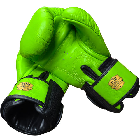 Boxing Gloves Raja RBGV-1 Green  Muay Thai