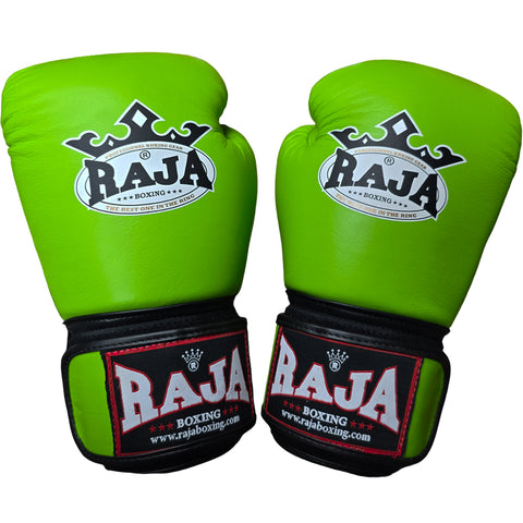 Boxing Gloves Raja RBGV-1 Green  Muay Thai