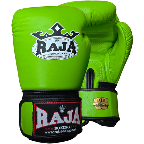 Boxing Gloves Raja RBGV-1 Green  Muay Thai