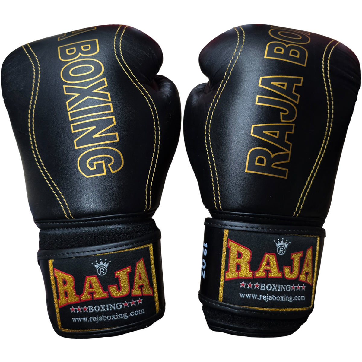 Boxing Gloves Raja RJB-P1 Black Premium "Porsche design" Muay Thai