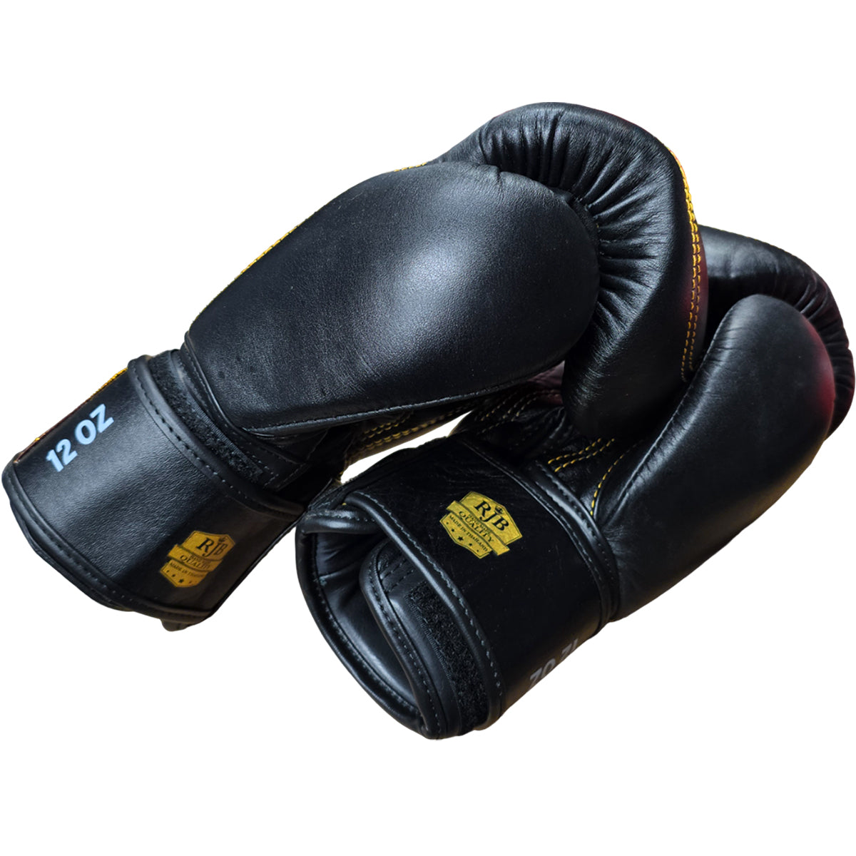 Boxing Gloves Raja RJB-P1 Black Premium "Porsche design" Muay Thai