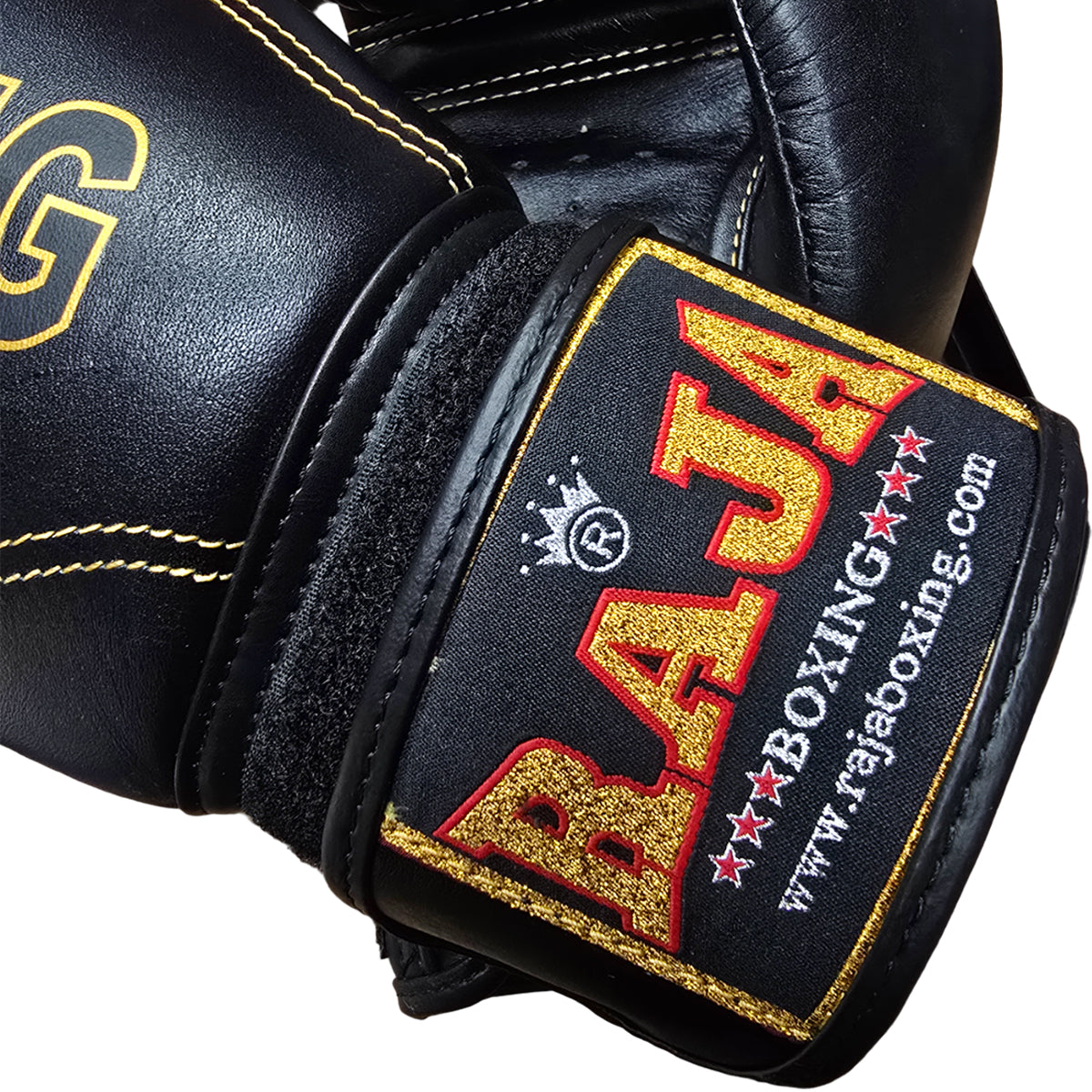 Boxing Gloves Raja RJB-P1 Black Premium "Porsche design" Muay Thai