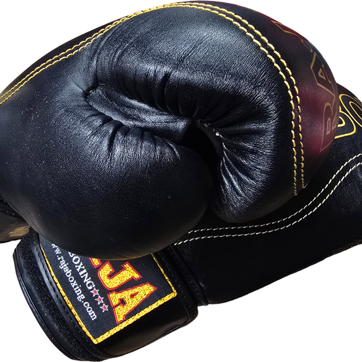 Boxing Gloves Raja RJB-P1 Black Premium "Porsche design" Muay Thai