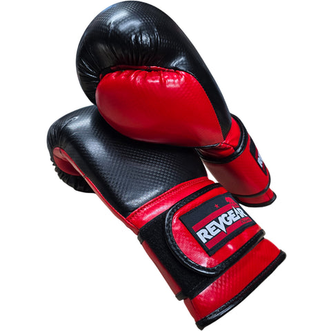 Boxing Gloves Revgear Pinnacle P2 Black Red