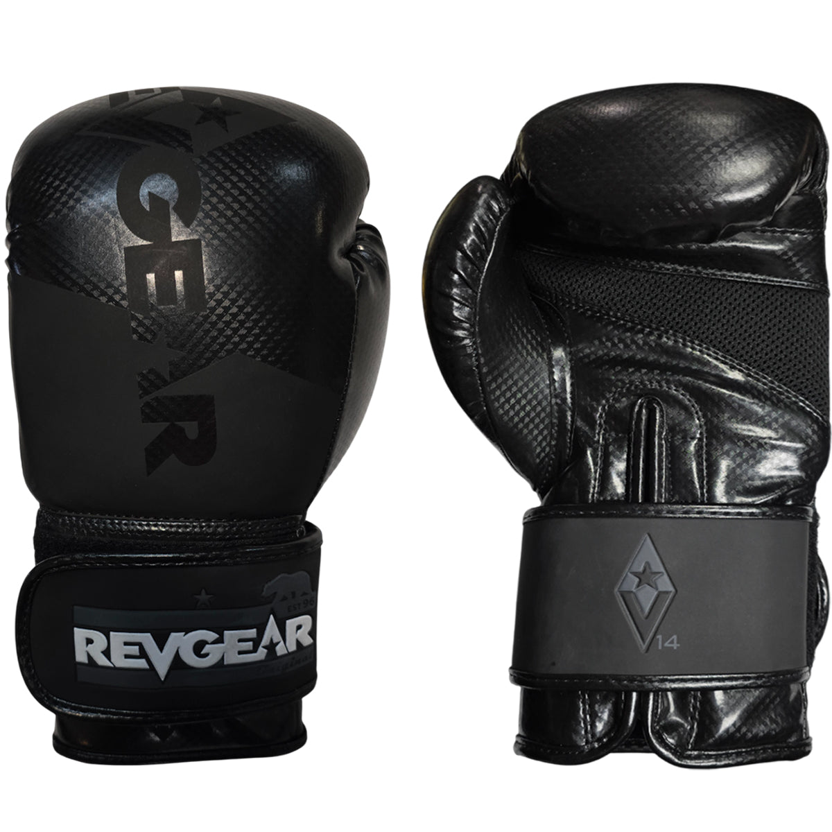 Boxing Gloves Revgear Pinnacle P4 Boxing Black