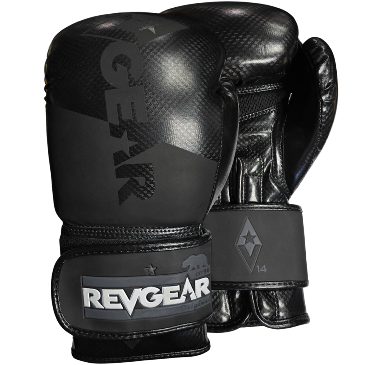 Boxing Gloves Revgear Pinnacle P4 Boxing Black