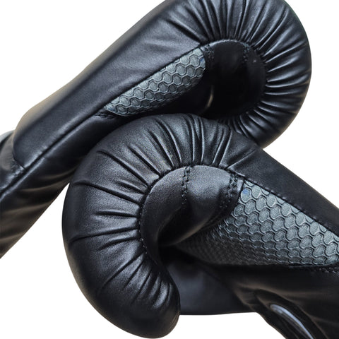 Boxing Gloves Revgear Premier Deluxe Black Gray