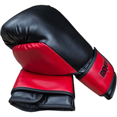 Boxing Gloves Revgear VIP Synthetic Leather Red