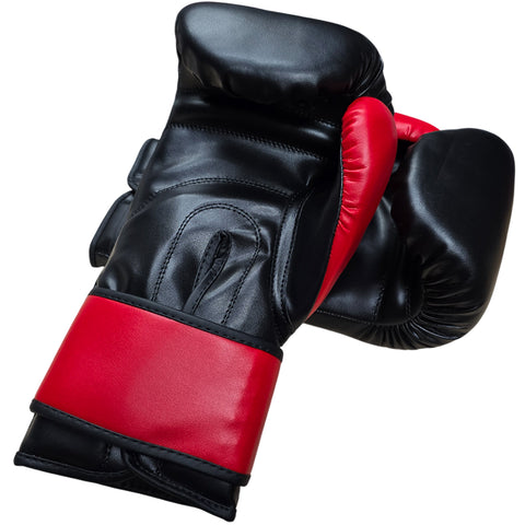 Boxing Gloves Revgear VIP Synthetic Leather Red