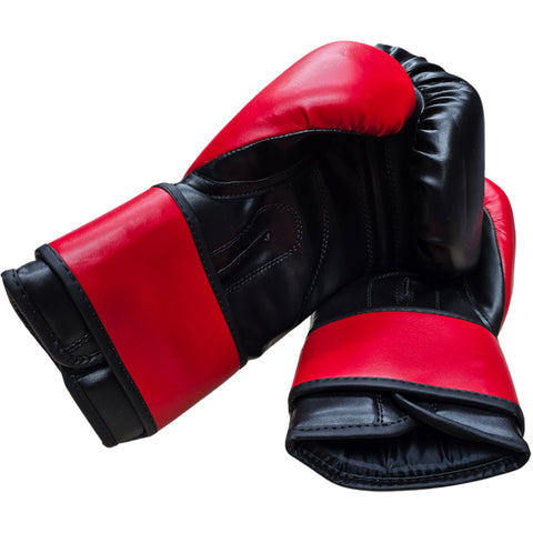 Boxing Gloves Revgear VIP Synthetic Leather Red