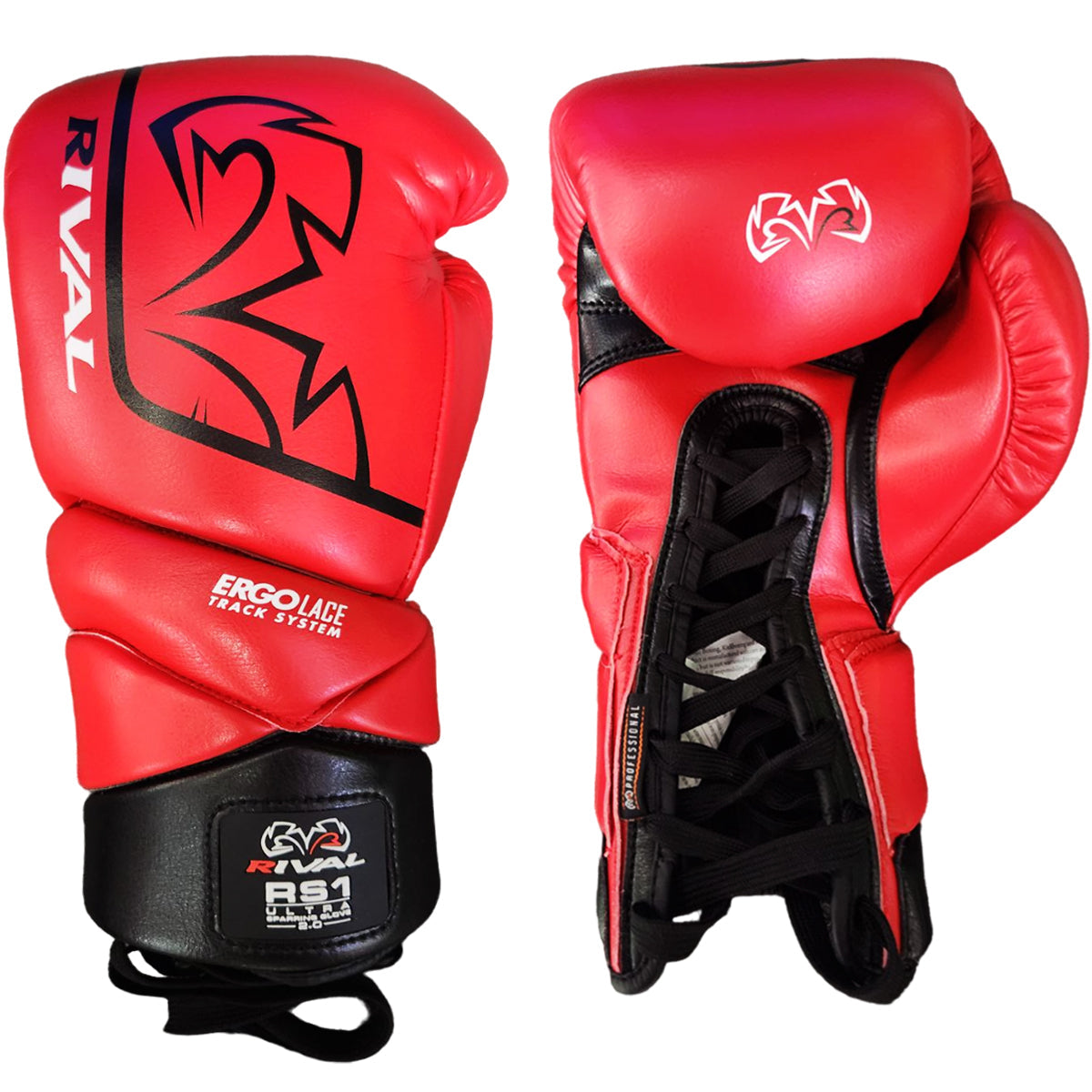Boxing Gloves Rival RS1 Ultra 2.0 Lace-up Red