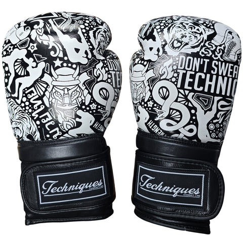 Boxing Gloves Techniques Musashi Black (Canada)