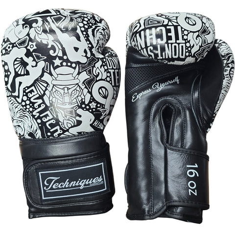 Boxing Gloves Techniques Musashi Black (Canada)