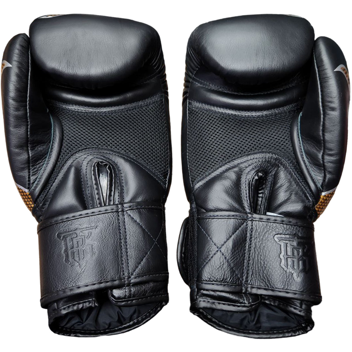 Boxing Gloves Top King TKBGEM-01 Air Black Gold Empower Creativity Old Logo