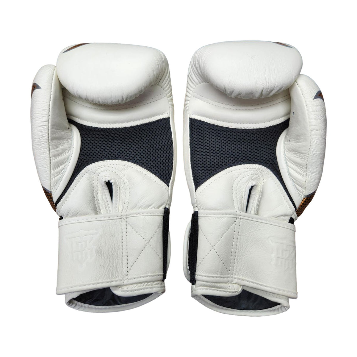 Top King TKBGEM-01 Empower Creativity Boxing Gloves, White Gold, view 4