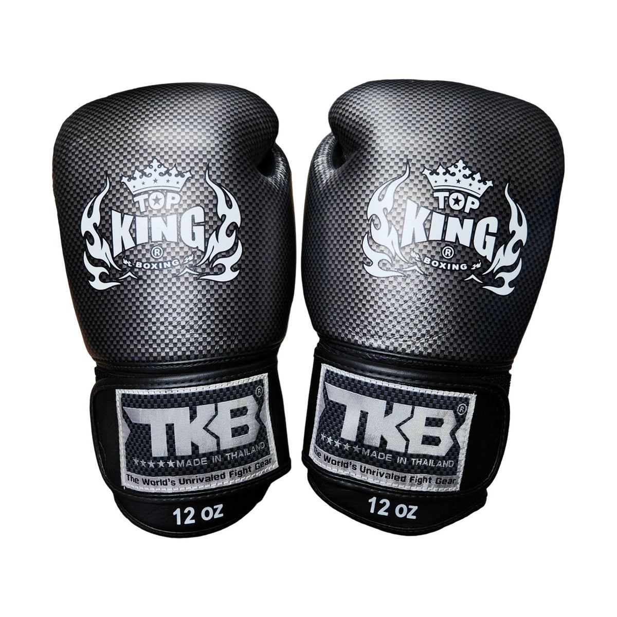 Top King TKBGEM-02 Empower Boxing Gloves, Black Silver, view 4