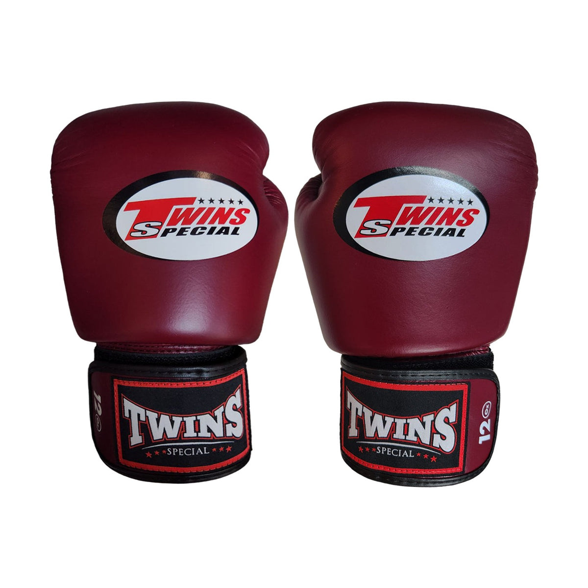 Twins Special BGVL3 Boxing Gloves, Burgundy, view 2