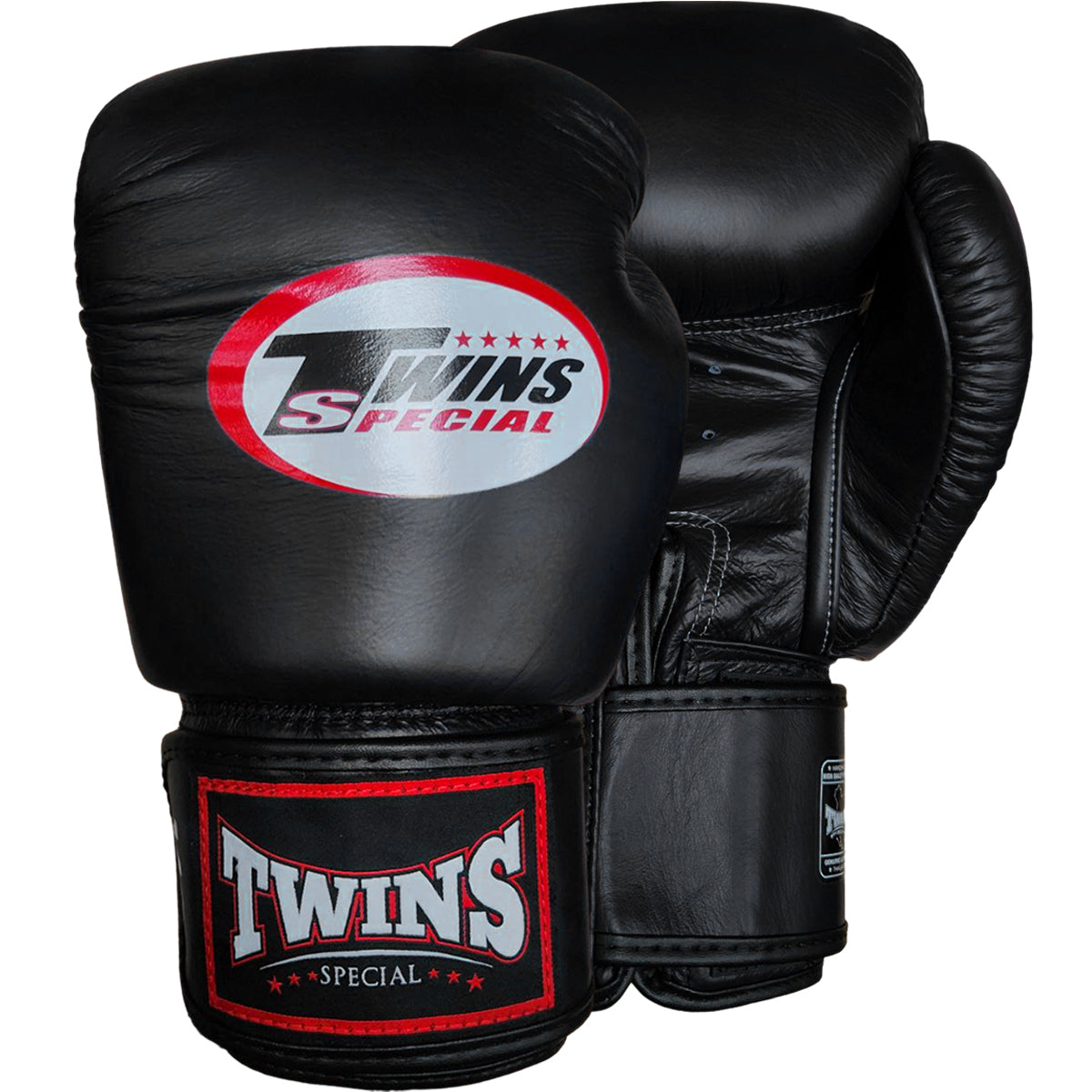 Boxing Gloves Twins Special BGVL3 Black Muay Thai Style