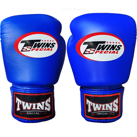 Boxing Gloves Twins Special BGVL3 Blue Muay Thai Style