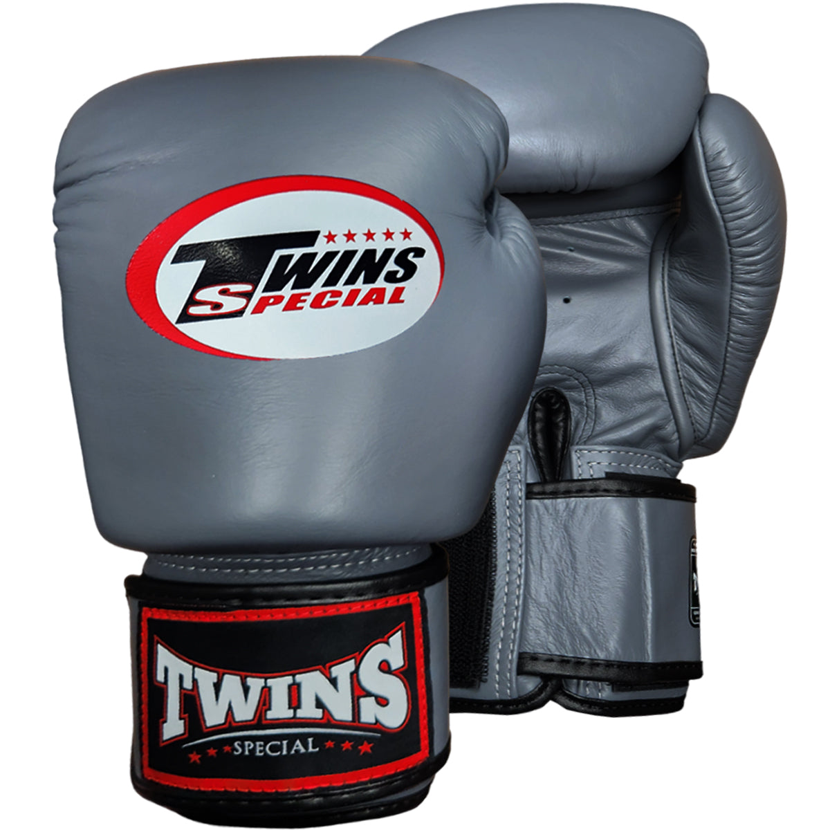 Boxing Gloves Twins Special BGVL3 Grey Muay Thai Style