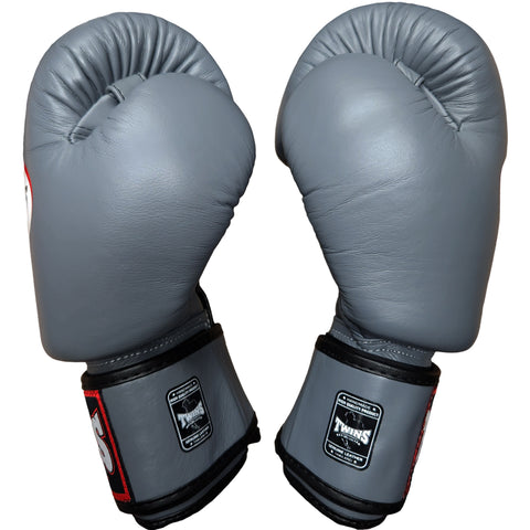 Boxing Gloves Twins Special BGVL3 Grey Muay Thai Style