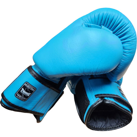 Boxing Gloves Twins Special BGVL3 Light Blue Muay Thai Style