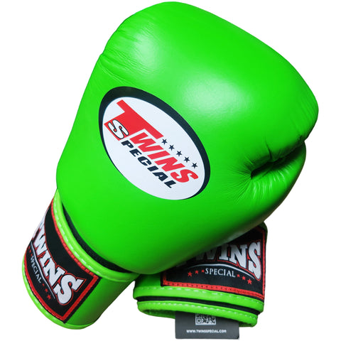 Boxing Gloves Twins Special BGVL3 Light Green Muay Thai Style