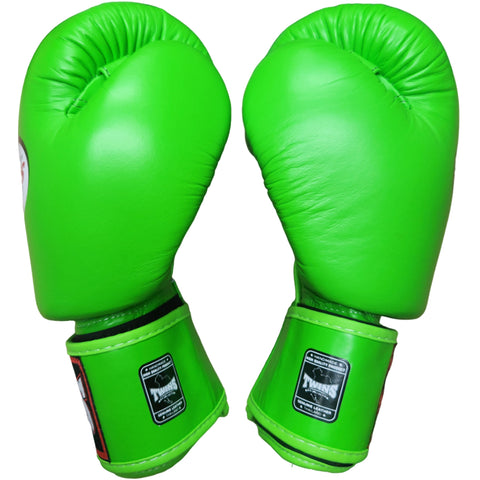 Boxing Gloves Twins Special BGVL3 Light Green Muay Thai Style