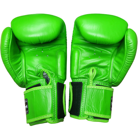 Boxing Gloves Twins Special BGVL3 Light Green Muay Thai Style