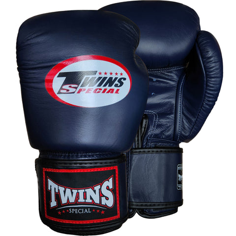 Boxing Gloves Twins Special BGVL3 Navy Muay Thai Style