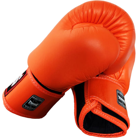 Boxing Gloves Twins Special BGVL3 Orange Muay Thai Style