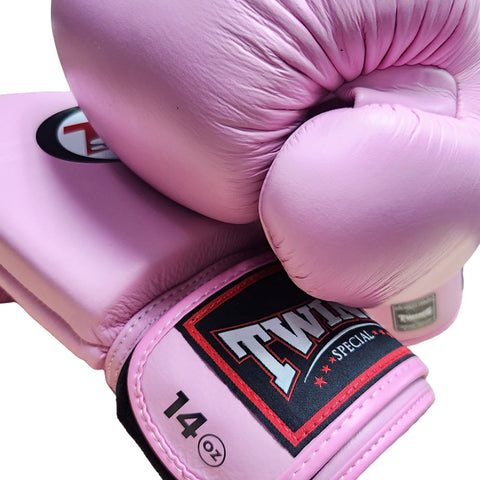 Boxing Gloves Twins Special BGVL3 Pink Muay Thai Style