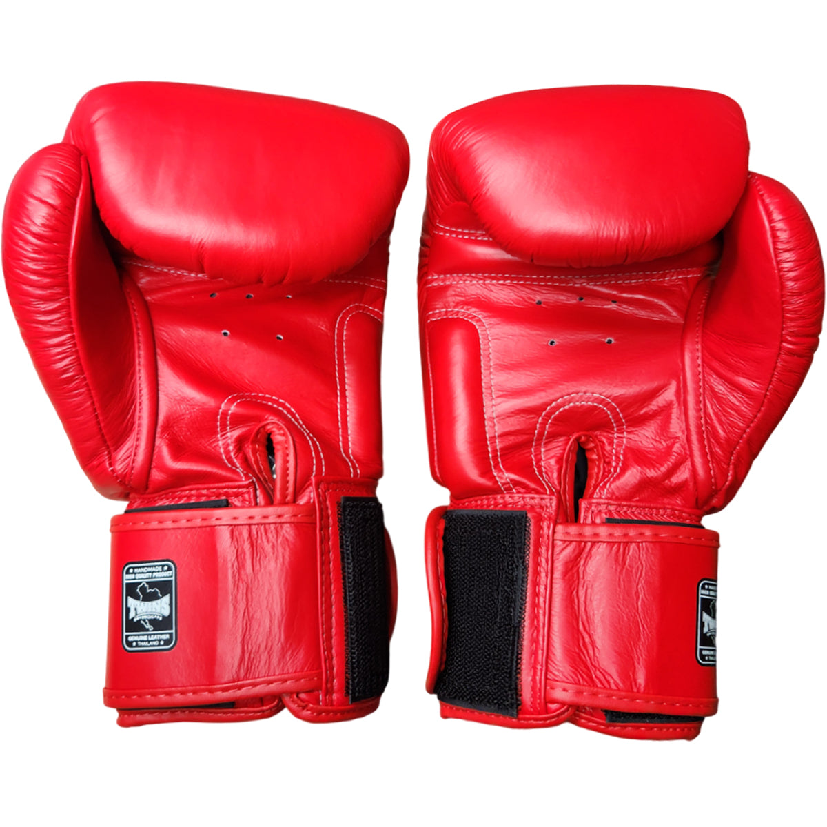 twins boxing gear Boxing Gloves Twins Special BGVL3 Red Muay Thai Style (Leather) – Fight Trade Store